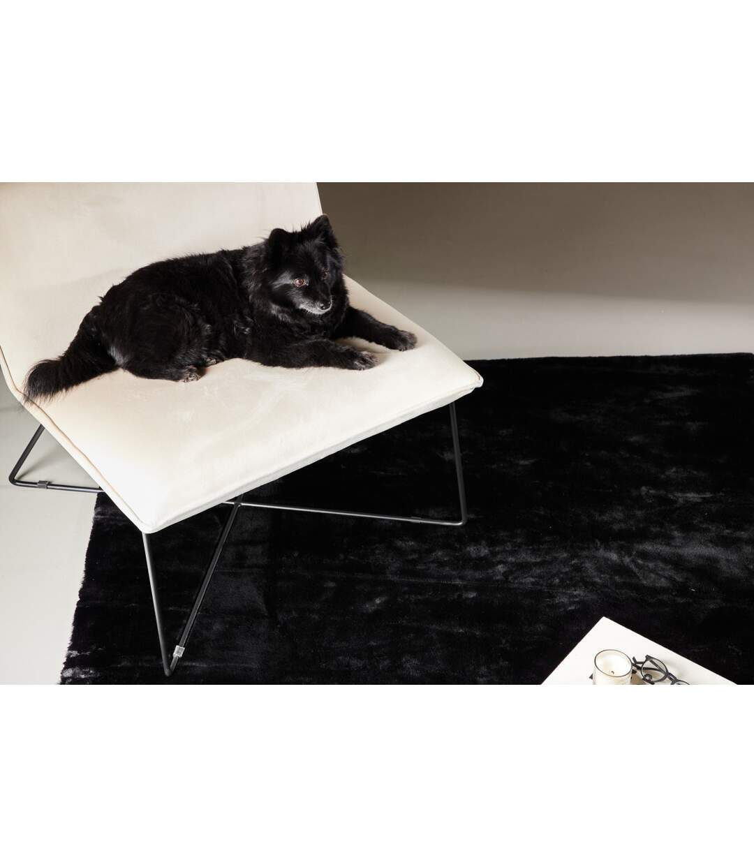 Tapis Design Nina 160x230cm Noir-4