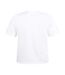 T-shirt court boxy femme blanc Skinni Fit-2