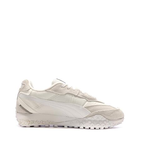 Baskets blanches/beige homme puma blktop