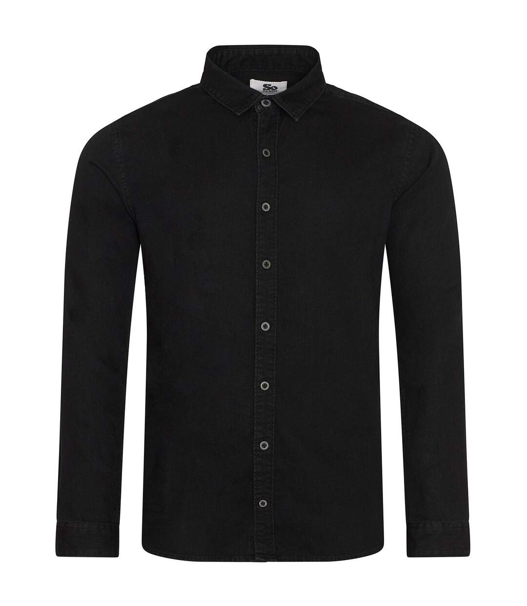 Chemise jack homme noir So Denim-1