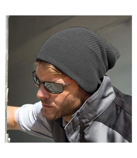 Result Winter Essentials Core Softex Beanie Hat (Charcoal) - UTRW5165