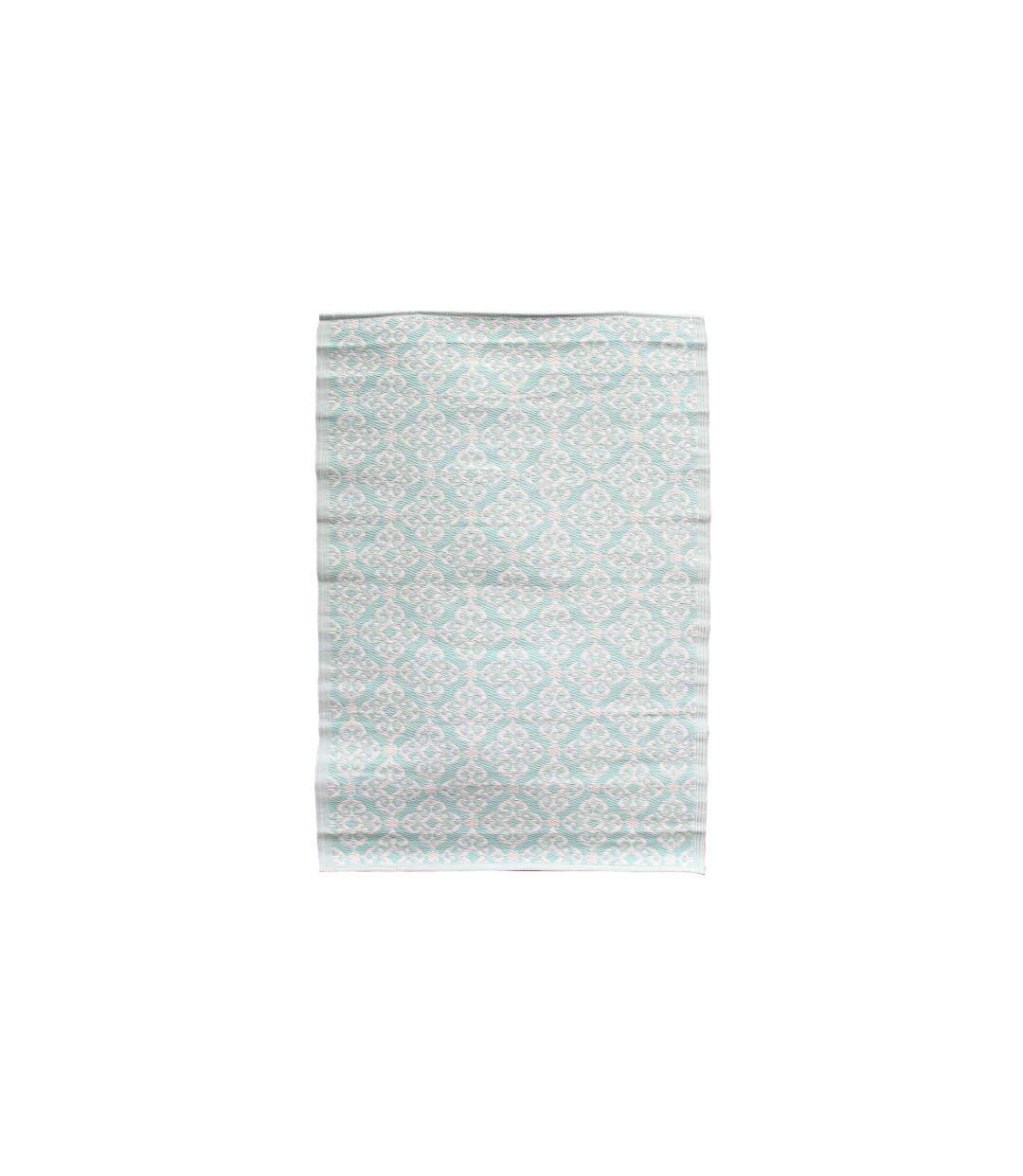 Tapis Déco Imprimé Harrison 120x180cm Turquoise-2
