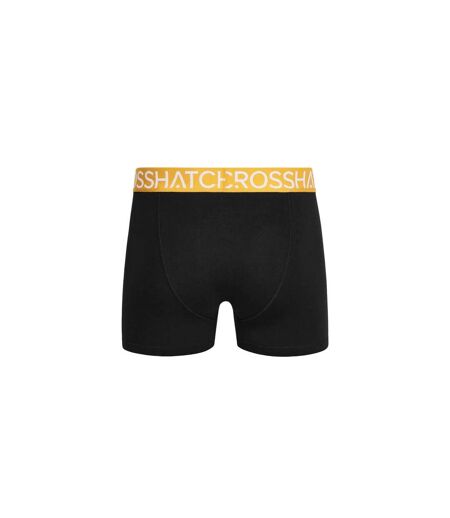 Pack of 3  Mens payso boxer shorts  yellow Crosshatch