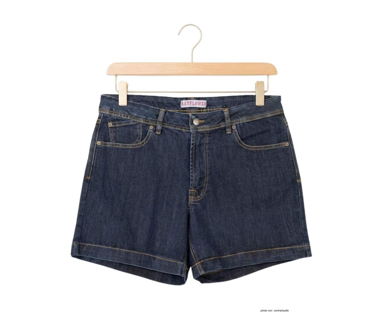 MAYFLOWER SE0074 - Short 5 poches en jean stretch : l'indispensable confort denim-2