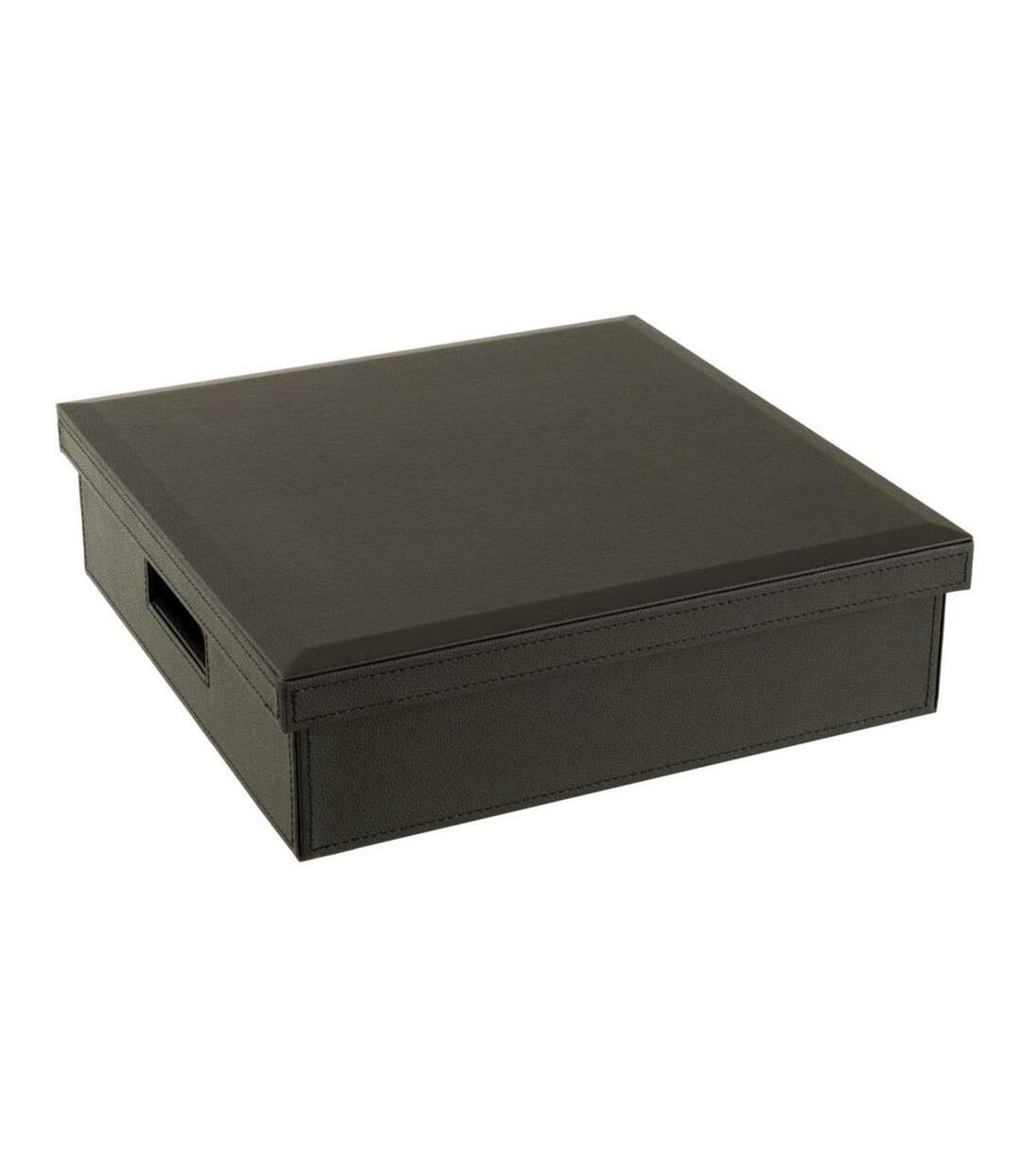 Boîte Jeux de Cartes & Échiquier Ezra 35cm Noir-2