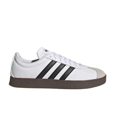 Baskets Motif/style 3 Rayures Femme Blanc Noir Marron Pâle Adidas