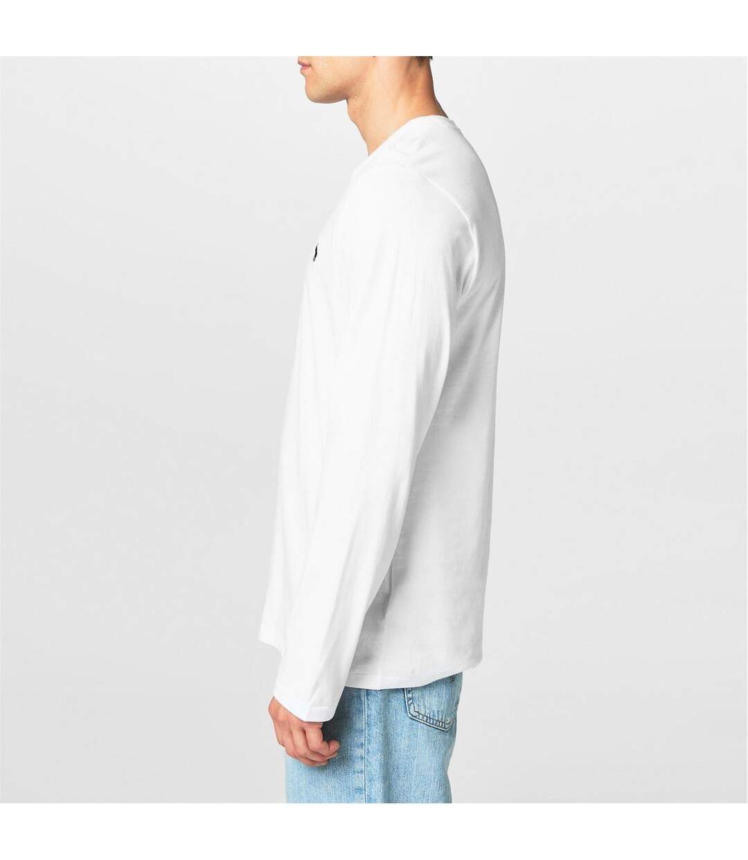 Haut Détente Homme Blanc Bleu Marine Ralph Lauren-2