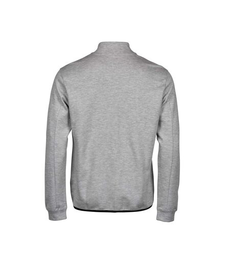 Tee Jays Mens Full Zip Athletic Jacket (Heather Grey) - UTPC6861