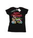 Disney T-shirt en coton Femmes/Ladies Mickey And Friends Winter Wishes (Noir) - UTBI32825-1