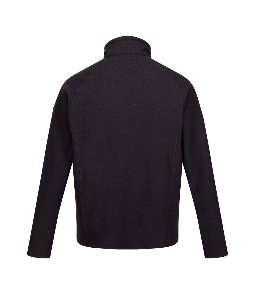 Great outdoors mens kenger half zip honeycomb fleece black Regatta