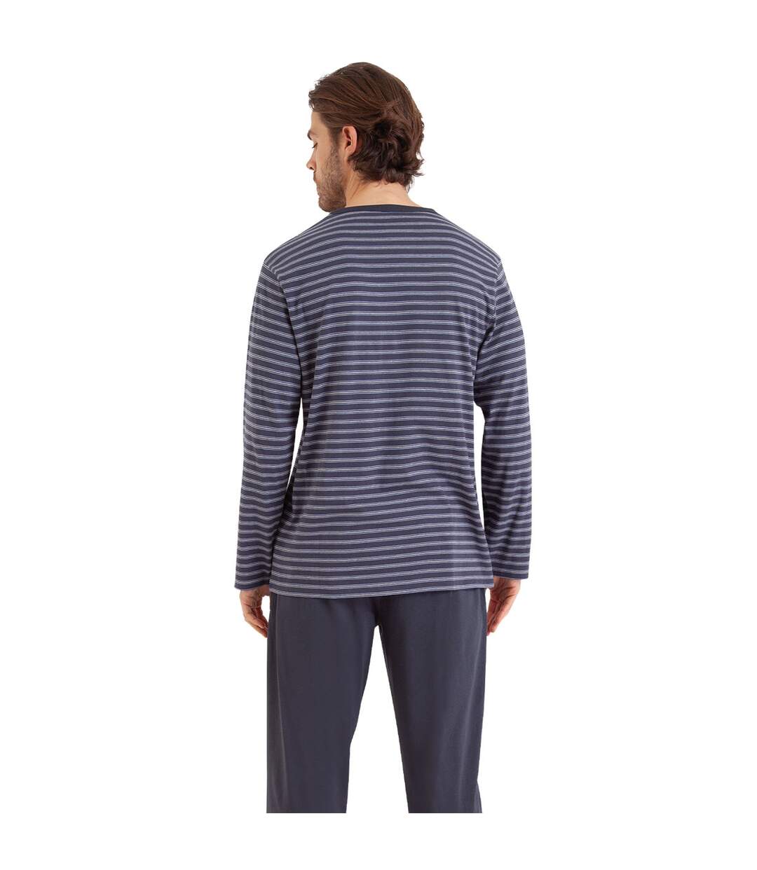 Pyjama long homme Rayures Fish & Chips