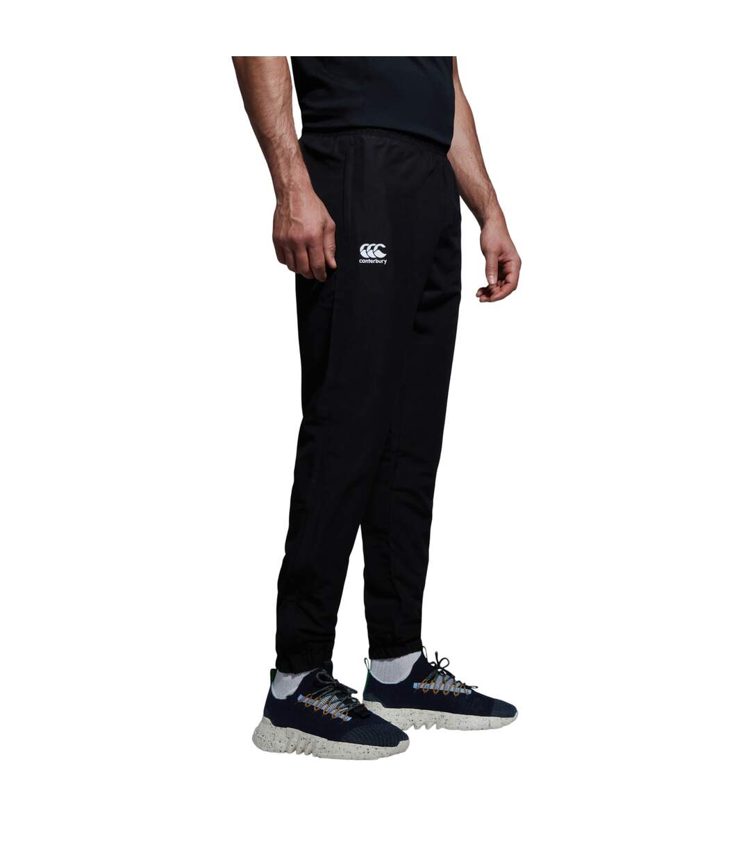 Mens Club Tracksuit Bottoms Black Canterbury-4
