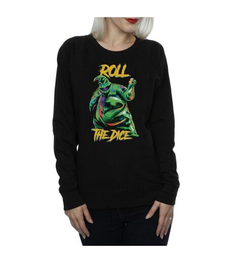 Disney - Sweat NIGHTMARE BEFORE CHRISTMAS OOGIE BOOGIE DICE - Femme (Noir) - UTBI9473