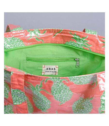 Sac plage et pochette maillot Ananas