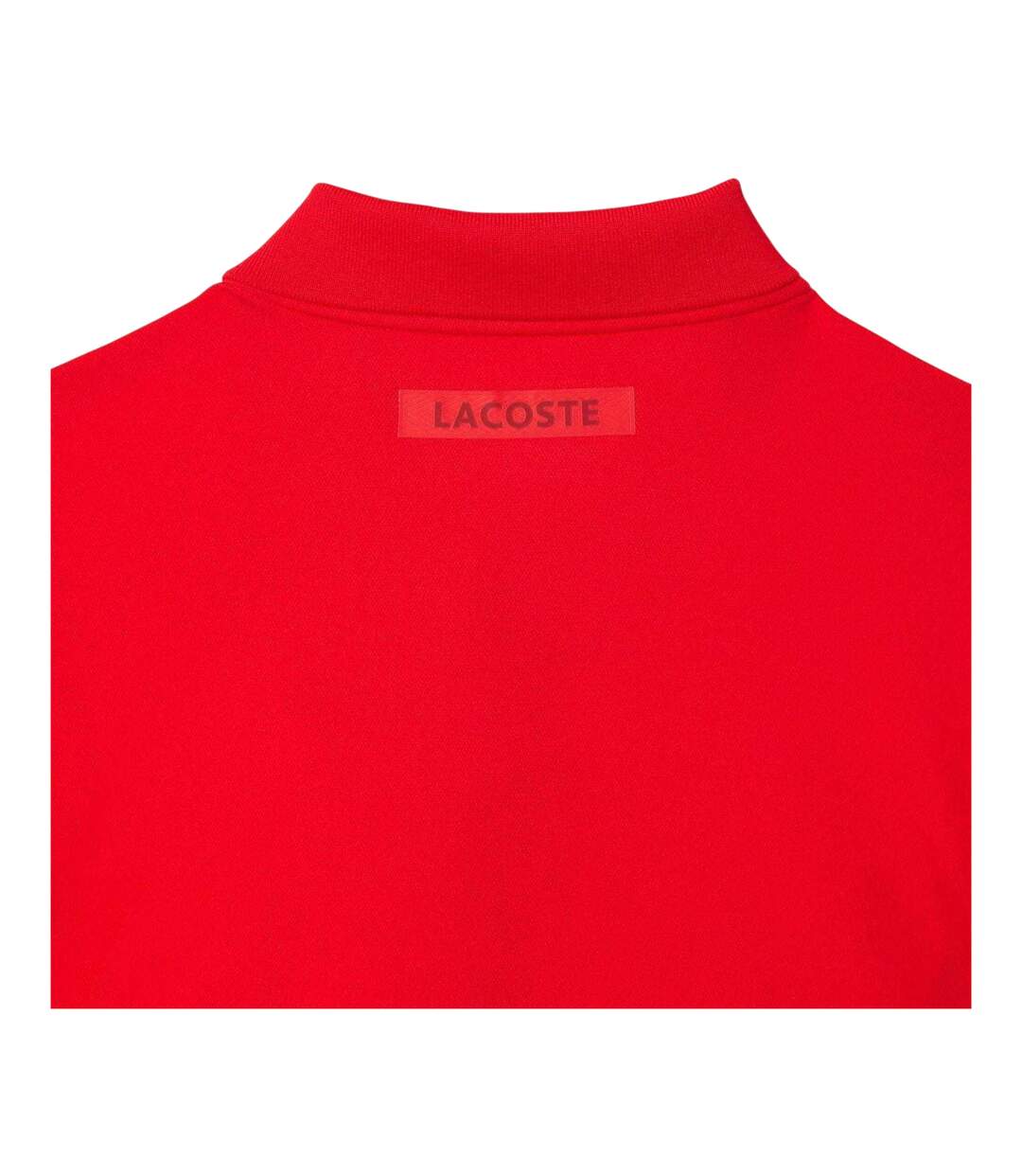 Polo Tennis Novak Djokovic Homme Rouge Lacoste-2