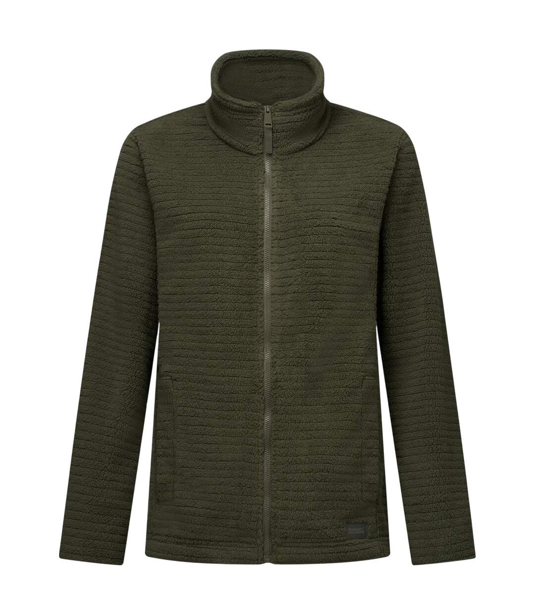 Veste Polaire Heidy Femme Kaki Foncé Regatta-2