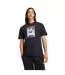 T-shirt Badge Of Sport Homme Noir Adidas-1