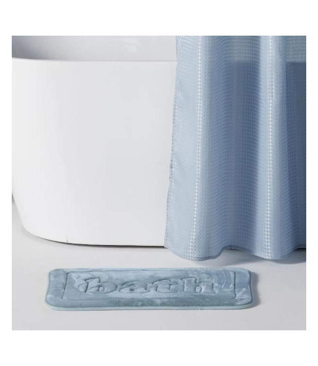 Tapis bleu utility mémoire de forme 40x60-2