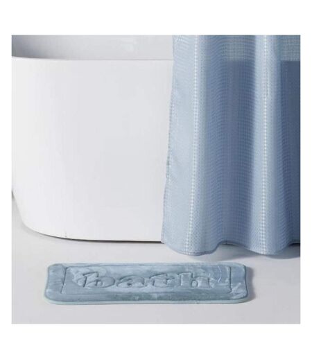 Tapis bleu utility mémoire de forme 40x60