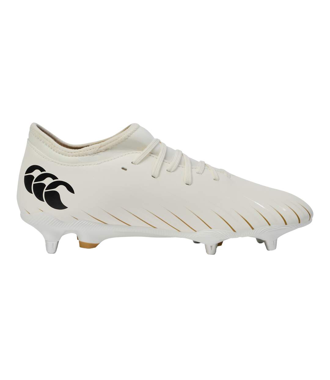 Unisex Adult Speed Falcon Team Soft Ground Rugby Boots White Canterbury-2
