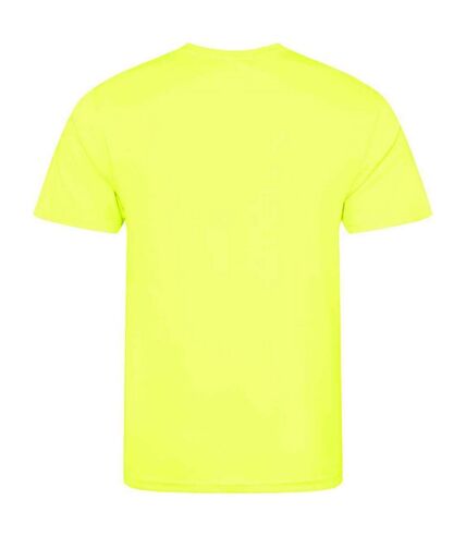 Mens t-shirt electric yellow AWDis Cool