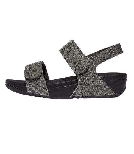Sandales Motif/style Ajustable Lulu Shimmerlux Femme Turquoise FitFlop