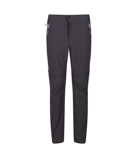 Pantalon Mountain Homme Gris Phoque Noir Regatta