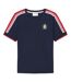 T-shirt Motif/style Badge Femme Bleu Marine Foncé Lacoste-2