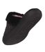 Isotoner Chaussons Mules femme en microvelours matelassé