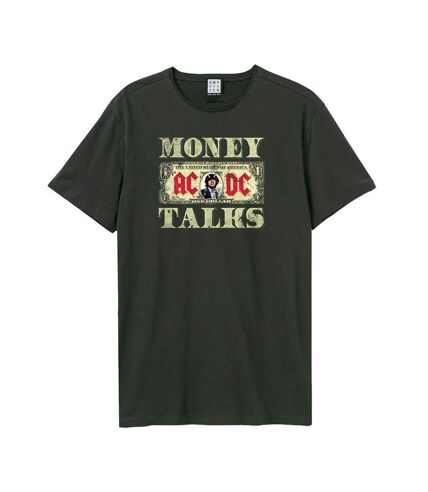 Amplified - T-shirt MONEY TALKS - Adulte (Charbon) - UTGD1515