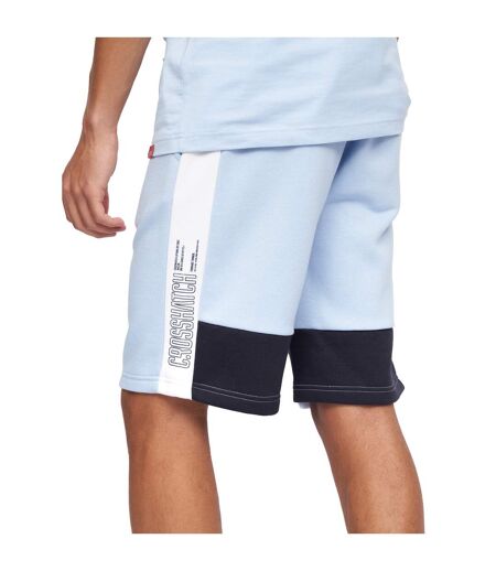 Mens compounds shorts navy/light blue Crosshatch