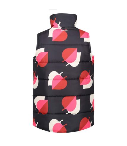 Regatta Womens/Ladies Orla Kiely Elm Leaf Vest (Shadow/Pink) - UTRG10005