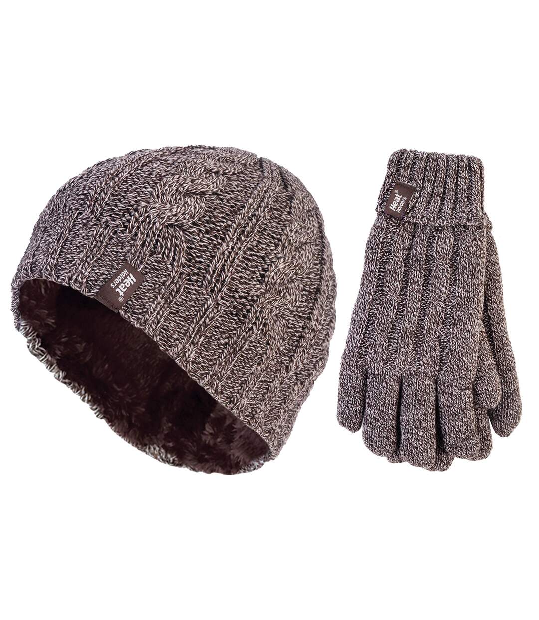 Heat Holders - Ladies Hat & Gloves Set for Winter - M/L-1