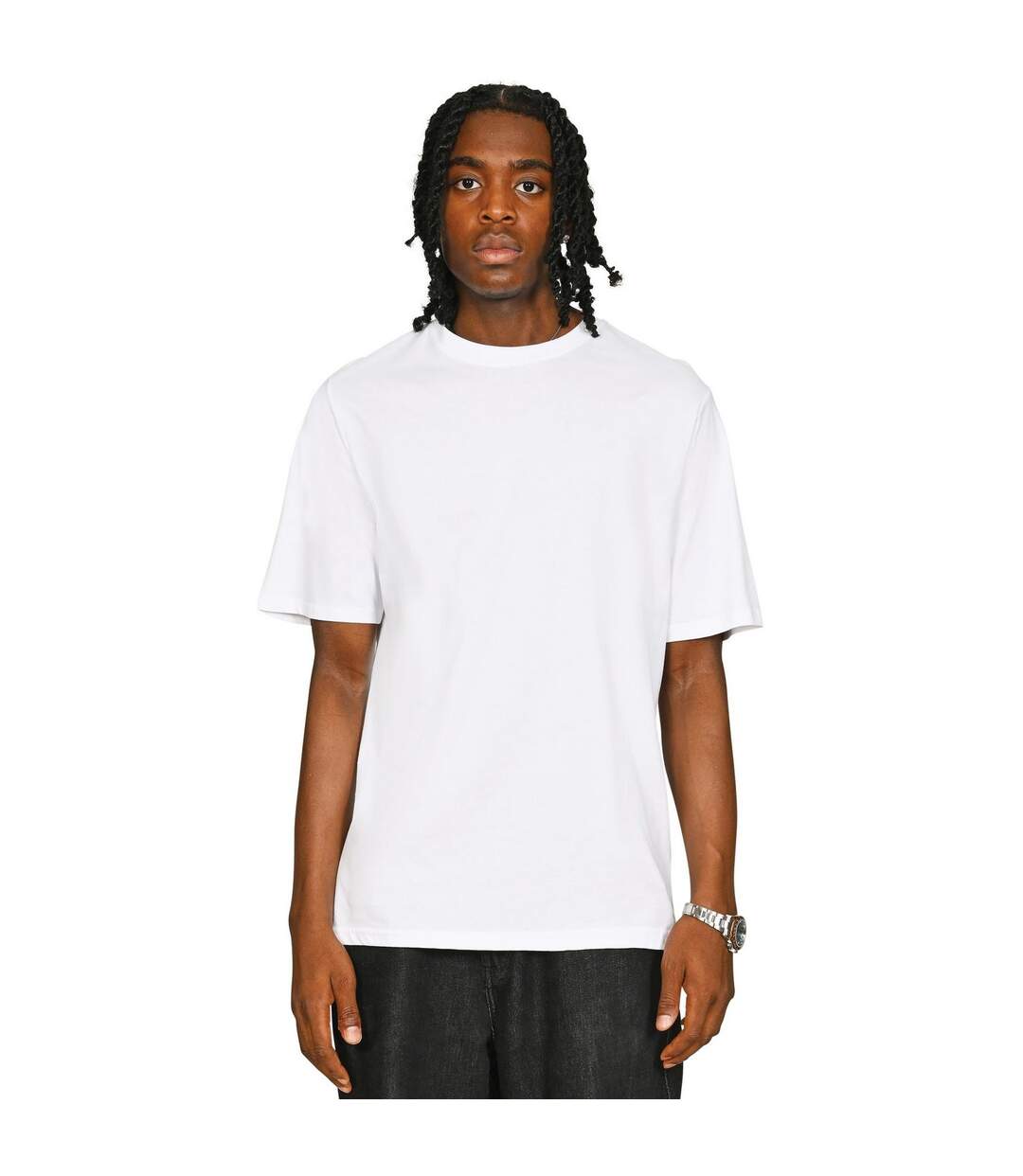 T-shirt Core Adulte Blanc Casual Classics-1