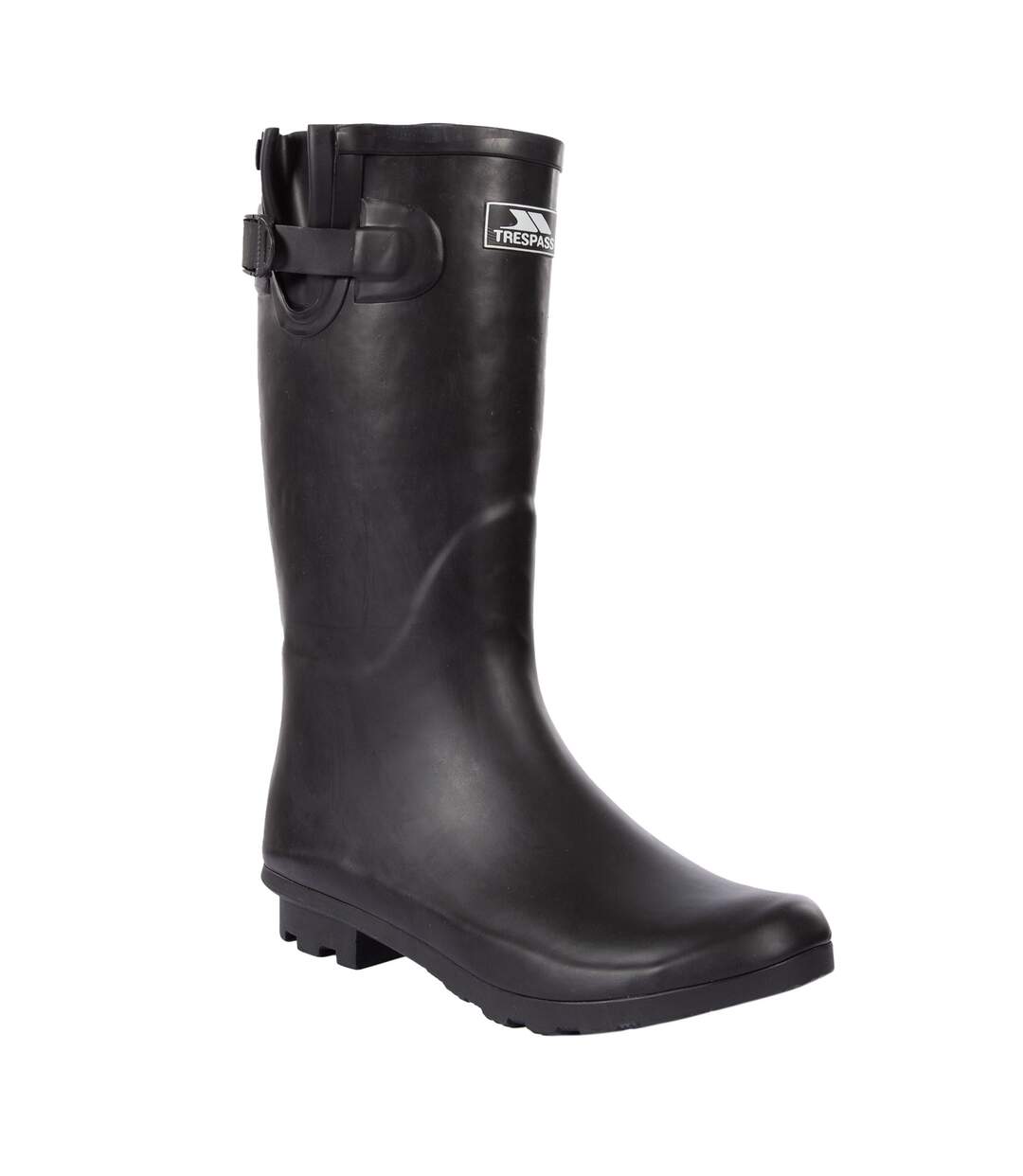 Womens/ladies damon waterproof wellington boots black Trespass-1