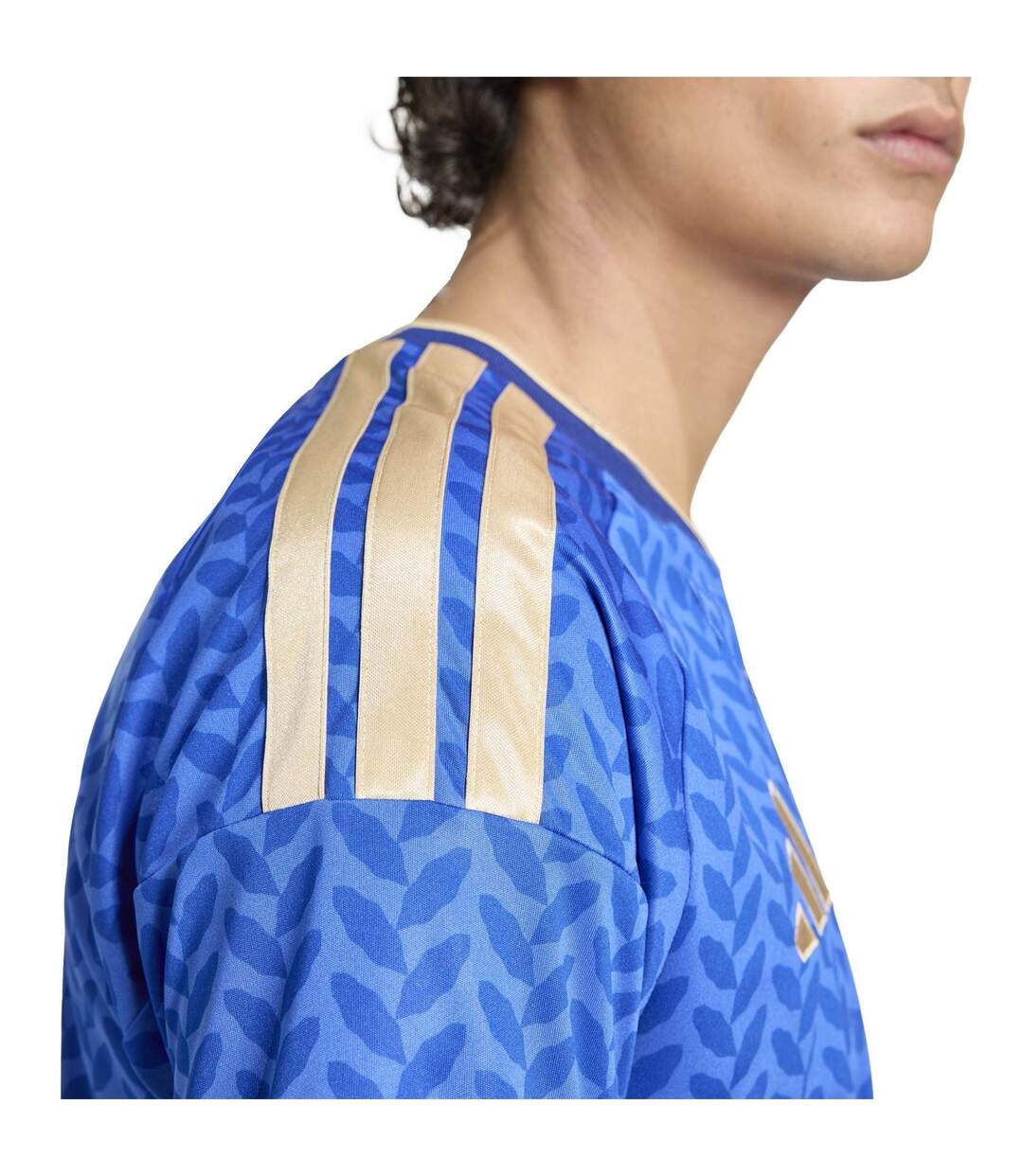 Maillot Domicile Motif/style Italie World Cup Homme Bleu Blanc Adidas-4