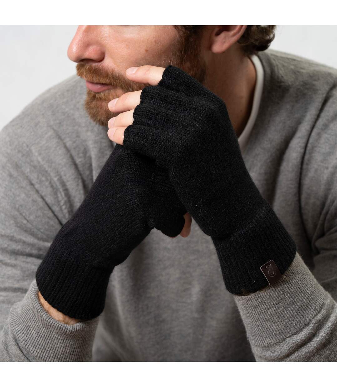 Isotoner Mitaines homme au toucher ultra doux-2