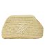 Raffia Clutch Bag One Size Natural Tommy Hilfiger-1