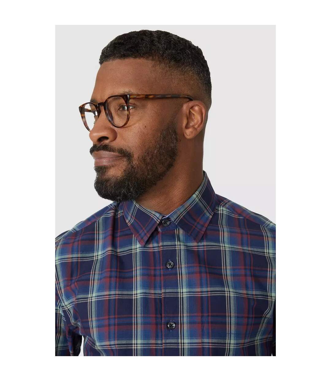 Maine - Chemise BLURRED - Homme (Bleu marine) - UTDH2763