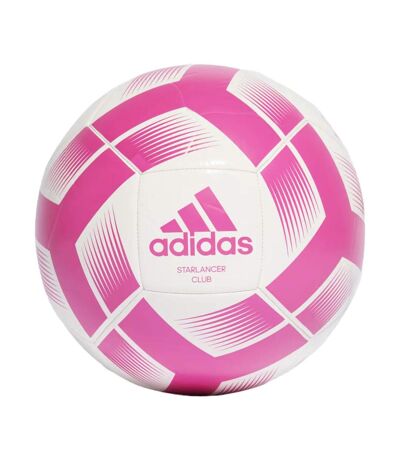 Ballon blanc/rose adidas starlancer - taille 5