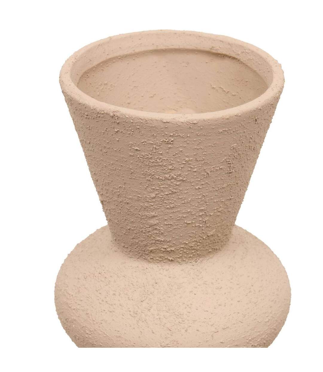 Vase Design en Céramique Ezia 34cm Marron-2