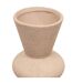 Vase Design en Céramique Ezia 34cm Marron-2
