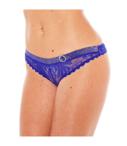 Tanga bleu Survoltée