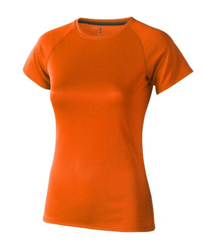 Elevate Womens/Ladies Niagara Short Sleeve T-Shirt (Orange)