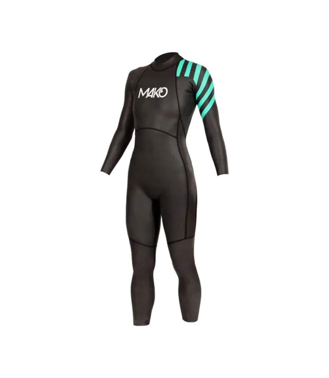 Combinaison néoprène mako hali plus noir vert femme-1