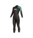 Combinaison néoprène mako hali plus noir vert femme-1