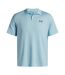 Polo Performance Homme Gris Clair Under Armour-2