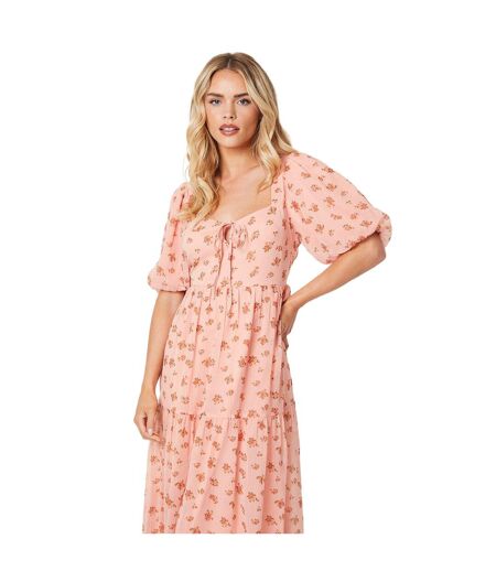 Robe mi-longue femme rose Dorothy Perkins