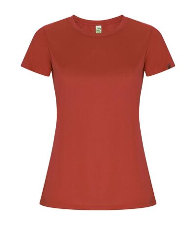 Womens/ladies imola sports t-shirt red Roly