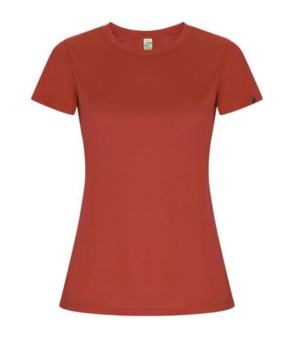 Womens/ladies imola sports t-shirt red Roly